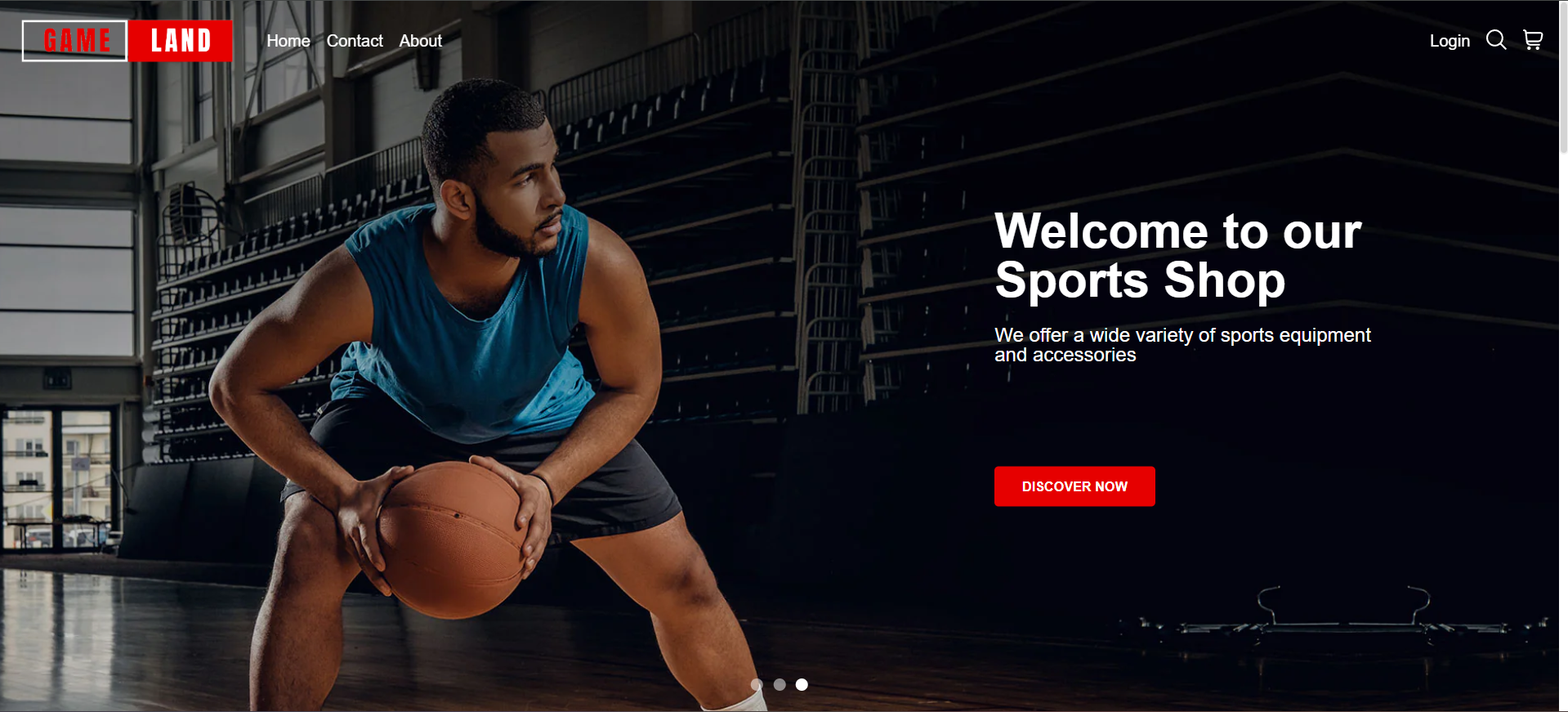 GameLand | Sport Equipment Store