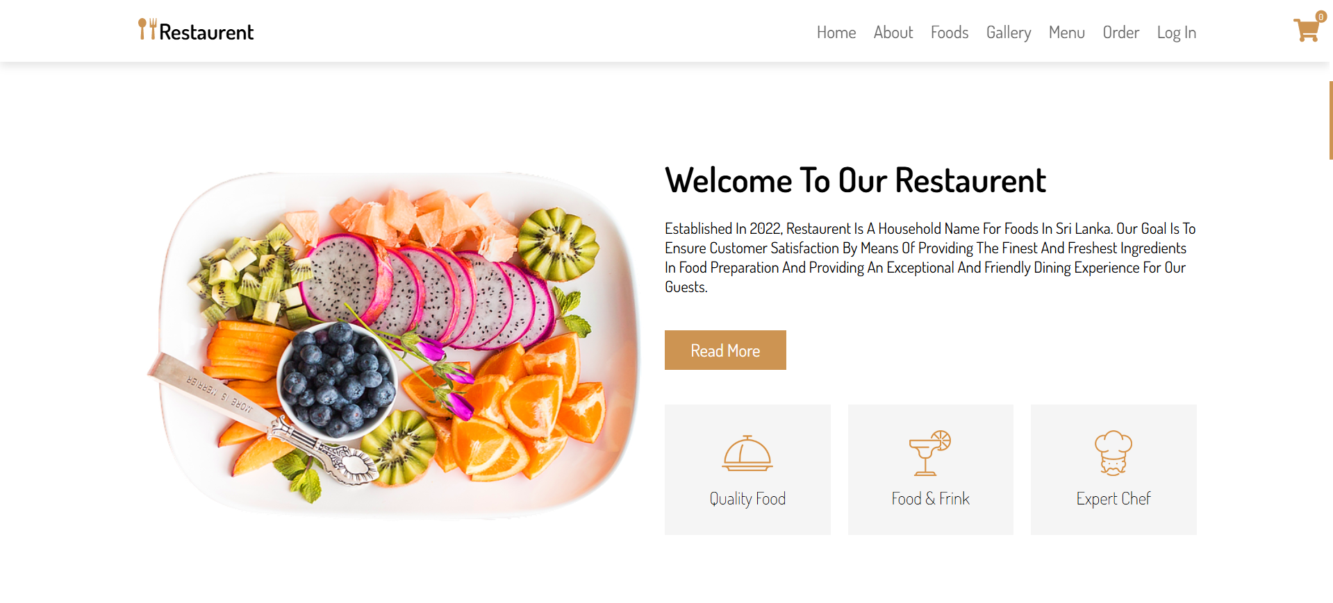 Helataurant | Restaurant Website